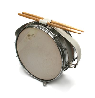 Drum and Drumsticks